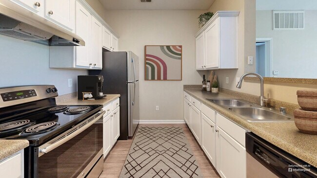 Kitchen with Stainless Steel Appliances