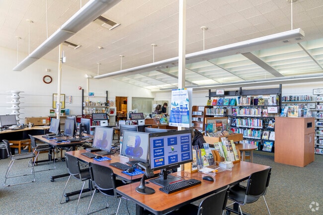 The Oak View Library is a great resource for the locals of Oak View.