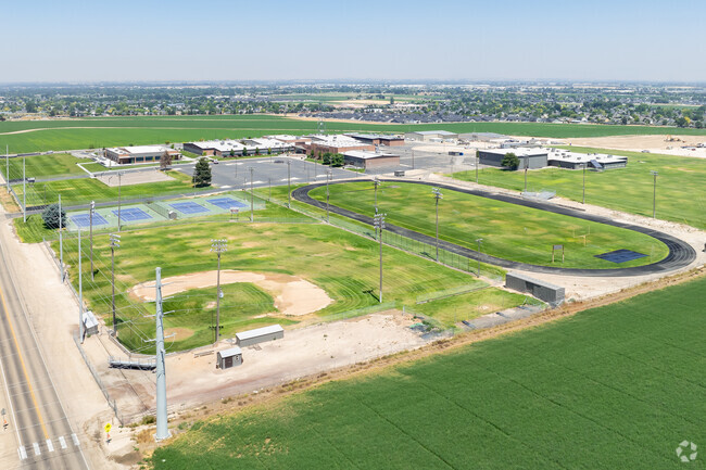 Athletic fields at Valliview Middle School in west Nampa.