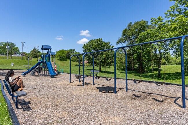 Locals like to relax at Mallory Park, just outside of Madden Hill.