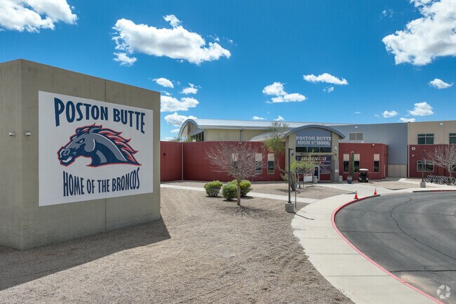 Skyline Ranch teenage students may attend Poston Butte High School.