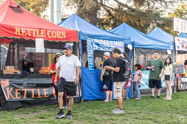 Fall Fiesta/Dia de los Muertos showcases Latin-inspired food vendors.