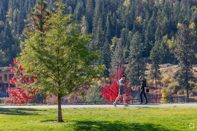 Those looking for outdoor adventure head to the local Riverstone Park.