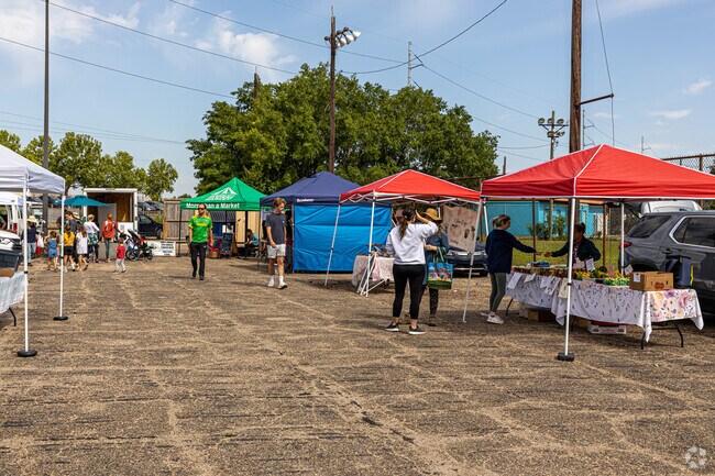 The Crescent City Farmer’s Market runs every Tuesday in the Black Pearl neighborhood.