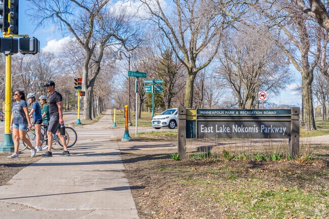 The Grand Rounds Byway System runs near the Hale neighborhood.