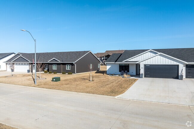 New Traditional ranches are the popular style popping up on the edges of Carroll.