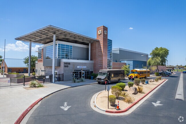 Carl Hayden High School is located off West Roosevelt St.