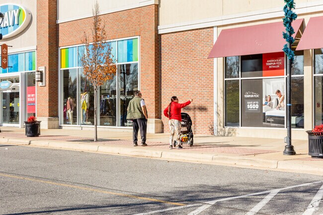 Residents of Mitchellville enjoy the convenience of nearby stores to pick up the essentials.