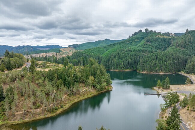 Visitors can explore the lush banks of Umpqua River, a jewel in West Harvard.