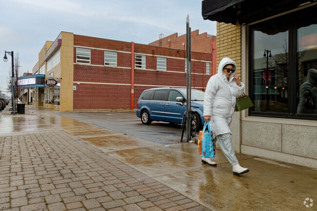 Downtown Batavia is very walkable, with many goods and services close by.