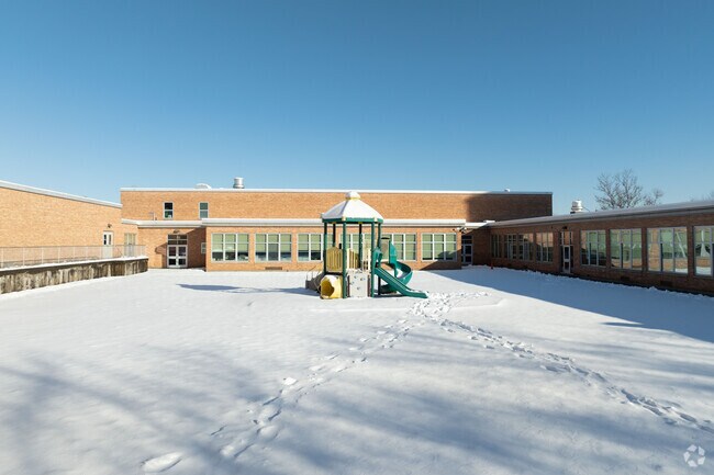 Having multiple playgrounds to enjoy at Giffen in Albany, NY.