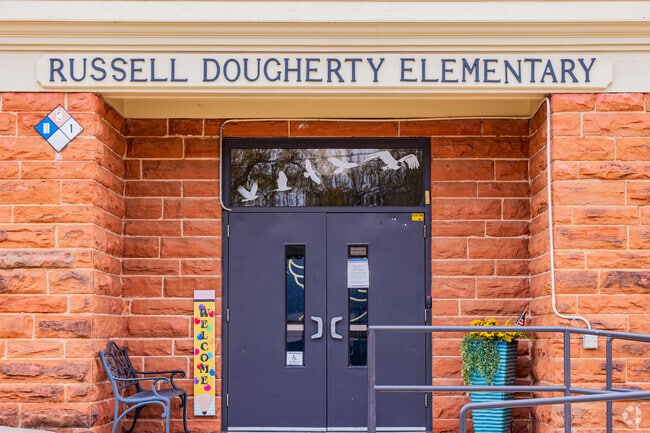 Kids are challenged to excel at Russell Dougherty Elementary School.