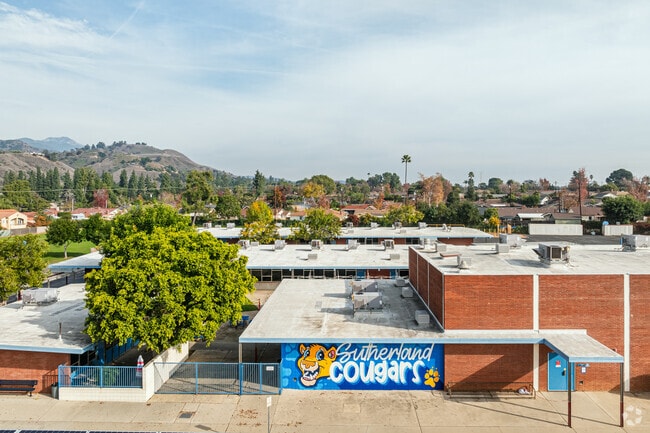 Sutherland Elementary School is the home of the Cougars.