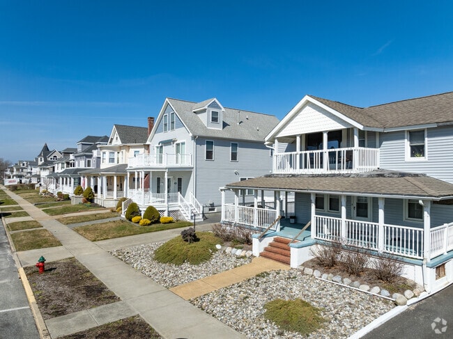 Rows of year-round and summer rentals are a common sight in Belmar.