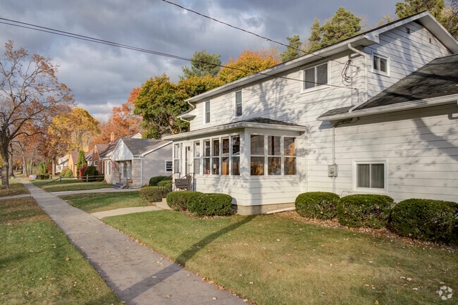 Tree-lined streets in Cascades feature well-kept homes from the early 20th century.