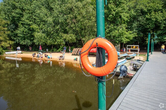 Stick your toes in the sand, throw a line in the water or a take a canoe ride at Bass Lake Park.