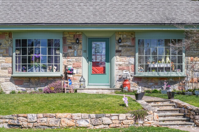 Cape Cod homes are made of stone in Catasauqua.