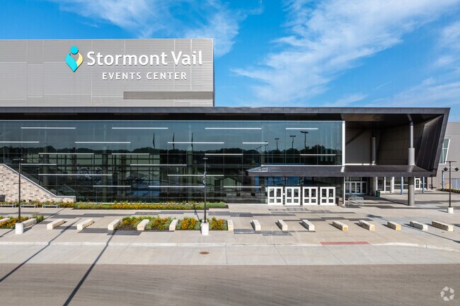 With Stormont Event Center right in the neighborhood, locals attend concerts & family events.
