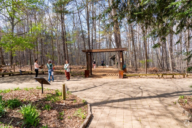 West Cary residents enjoy old growth forests at Hemlock Bluffs Preserve.