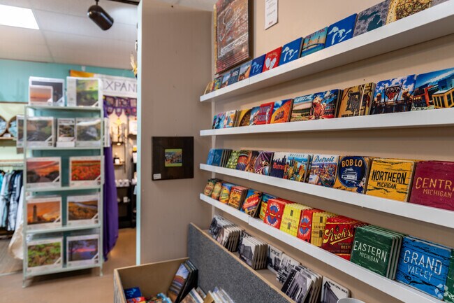 Yellow Door Art Market in Berkley is a great place to find handmade ware.