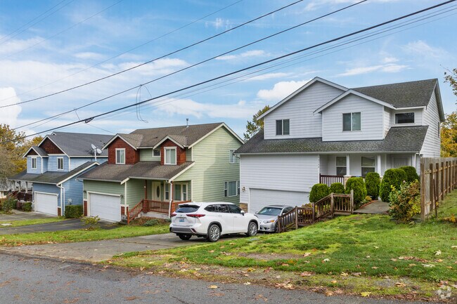 Craftsman-inspired two-story homes are a common sight in Foster Heights.
