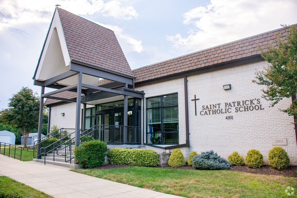 Saint Patrick's Catholic School serves students in the Flower Valley community.