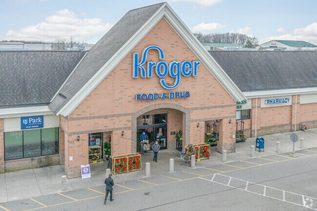 You can get your groceries at Kroger near Buckeye Lake in Hebron.