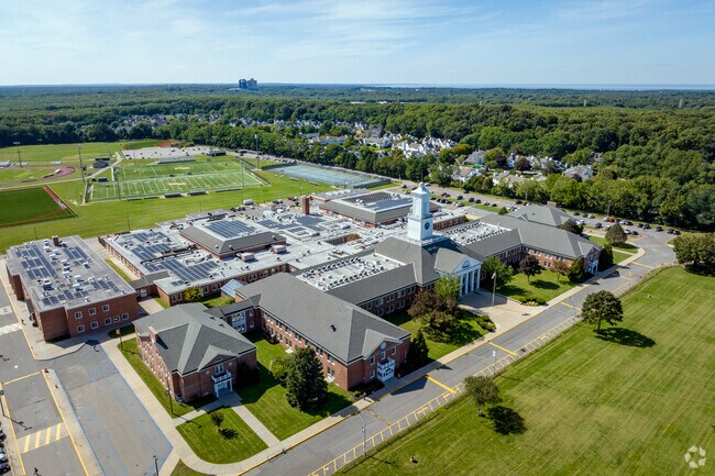 Ward Melville High School welcomes students.