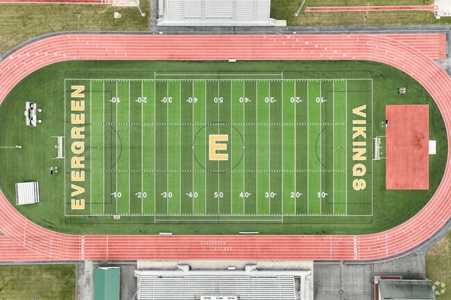 Evergreen Middle School Football Field