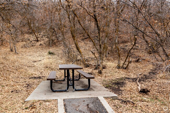 Have a picnic in the mountains at Wild Rose Trailhead Park in North Salt Lake.