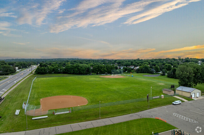 First Baptist School has multiple sports fields on campus.