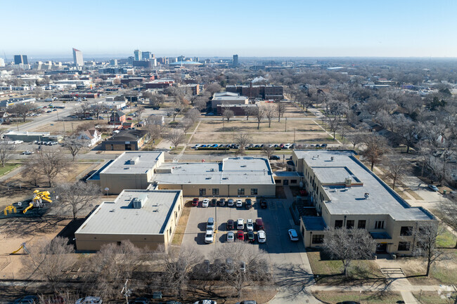 Franklin Elementary School is located near Downtown Wichita.