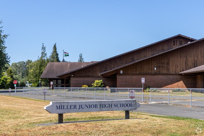 Miller Junior High School is the oldest continuously operating junior high in Washington state.