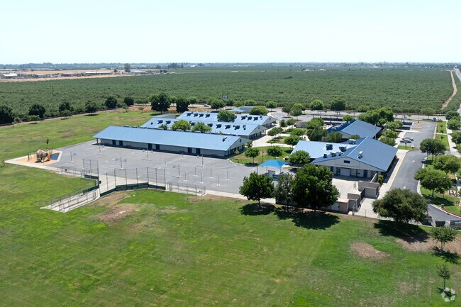 A view of Cesar Chavez Elementary School in Madera.