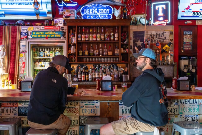 Roosters near Rayzor Ranch is the perfect place to spend time with friends or eat some BBQ.