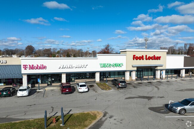 Charlack's residents often pick up essentials at nearby shopping centers.