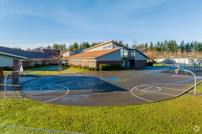 Basketball courts available at Donald Eismann Elementary School.