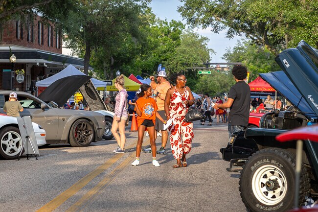 Downtown Bartow host many events throughout the year including the monthly Fridayfest.