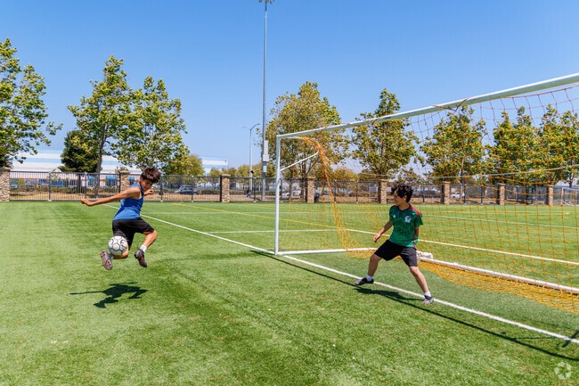 Alden E. Oliver Sports Park features well-maintained green spaces for Eden Shores residents.