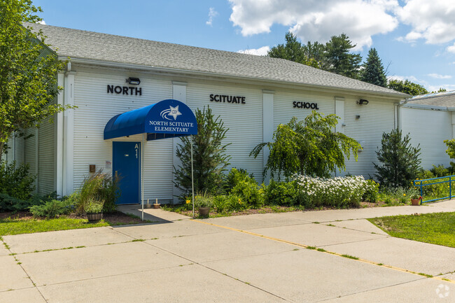 Entrance at North Scituate Elementary.