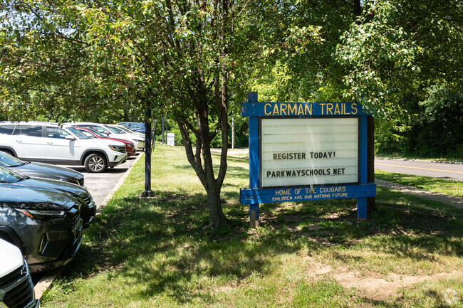 Carman Trails Elementary School offers a nurturing learning environment.