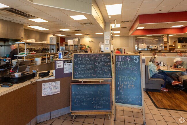 Red Squirrel Restaurant in Groesbeck is known for its double-decker sandwiches.
