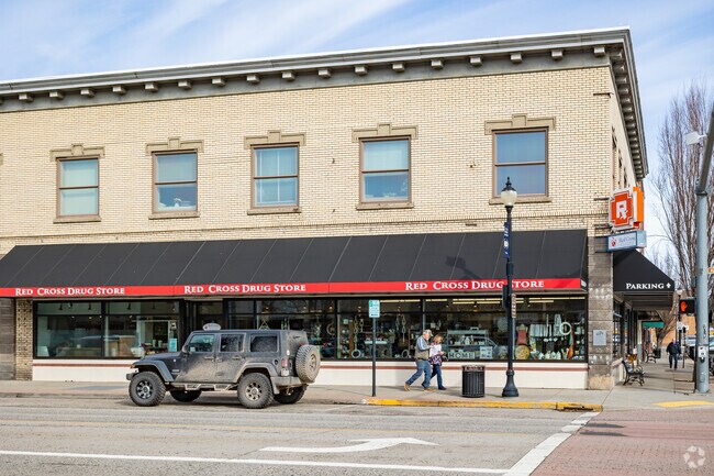 Walk to the Red Cross Drugstore in downtown La Grande for pharmaceuticals and more.