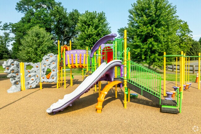 Ernest C. Myer School has 203 students  and 27% of students are at least proficient in math.