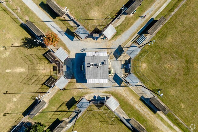 The baseball fields of Neyland Park often host youth sports tournaments.