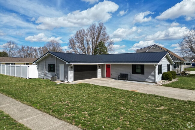 Ranch homes are a popular option for the residents of Huntertown.