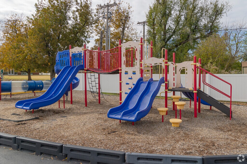 Students can run around the schools playground.
