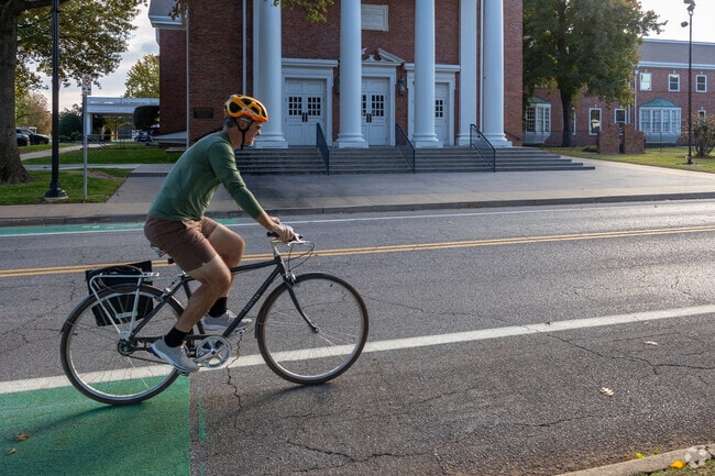 Residents love going for a bike ride through town in Zachary Taylor.