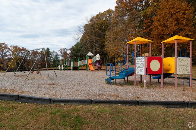 Kids love the playground at Rodgers Park in Westborough.