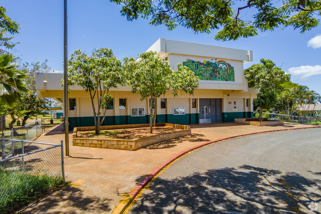Fern Elementary School serves students in Kalihi Valley, Honolulu.